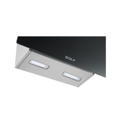 Hota decorativa Tesla DD600AXB, 60cm, Inox/Sticla1 motor DC 75W, 630m3/h, display LED - Img 3