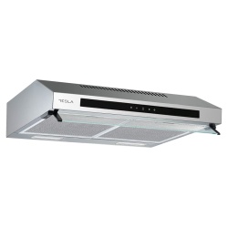 Hota traditionala Tesla DB601AXB, 3 trepte, 60cmTouch control, LED 2x2W, 2 motoare, inox/neg - Img 2