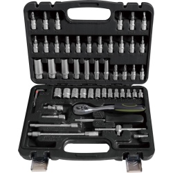 HR TRUSA 52 PIESE 1/4" CR-V