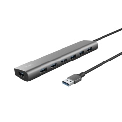 Hub Trust Halyx 7xUSB 3.2 Gen1, gri - Img 8