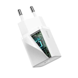 Incarcator Baseus Super Si, QC 20W, alb - Img 3