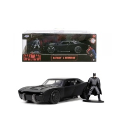 JADA BATMAN MASINUTA METALICA BATMOBILE 2022 SCARA 1 LA 32 - Img 3