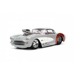 Jada masinuta metalica bugs bunny 1957 chevrolet corvette 1:24 - Img 6