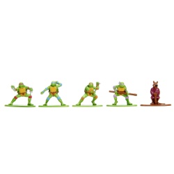JADA NANOFIGURINE METALICE TESTOASELE NINJA 18 FIGURINE 4CM - Img 5