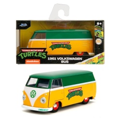 JADA TESTOASELE NINJA AUTOBUZ METALIC VOLKSWAGEN 1961 SCARA 1 LA 32 - Img 3
