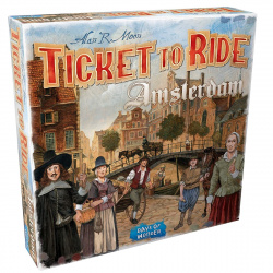 Joc de societate Ticket to Ride Amsterdam, limba engleza - Img 1