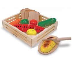 Joc din lemn alimente de feliat Melissa and Doug - Img 5