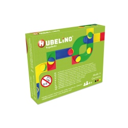 Jucarie Marble Run extensie bile 2 culori Hubelino (12 piese) - Img 4
