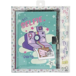 Jurnal cu LED, cu cutie cadou, 80 de pagini, 13 x 18 cm (6 buc/display) - Img 10