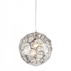 Lampa suspendata e27 crom platinet - Img 1