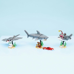LEGO CREATOR RECHIN FEROCE CU UN CUFAR DE COMORI 31381 - Img 2