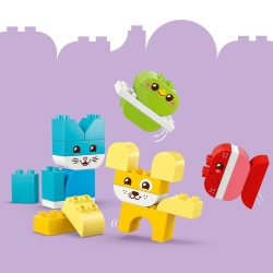 LEGO DUPLO ANIMALUTE DE COMPANIE CREATIVE 3 IN 1 10477 - Img 6