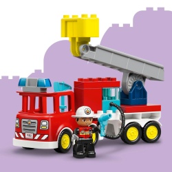 LEGO DUPLO CAMION DE POMPIERI CU FURTUN SI POMPIER 10473 - Img 2
