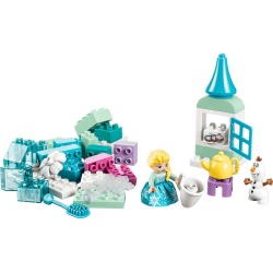 LEGO DUPLO DISNEY FROZEN CUTIE CREATIVA CU ELSA SI OLAF DIN REGATUL DE GHEATA 10462 - Img 3