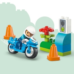 LEGO DUPLO MOTOCICLETA ALBASTRA DE POLITIE 10471 - Img 2