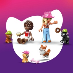 LEGO FIRENDS BRUTARIE CU BUNATATI PENTRU CAINI 42677 - Img 6