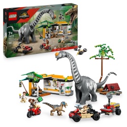 LEGO JURASSIC WORLD RENASTEREA MISIUNE DE URMARIRE A UNUI VELOCIRAPTOR SI A UNUI TITANOSAURUS 76973 - Img 9