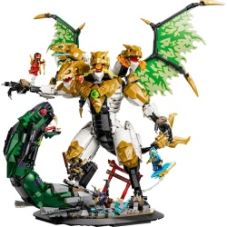 LEGO NINJAGO IMPRESIONANTA BATALIE A DRAGONULUI 71872 - Img 3