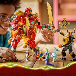LEGO NINJAGO ROBOTUL DRAGON TRANSFORMATOR AL LUI WYLDFYRE 71868 - Img 5
