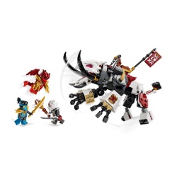 LEGO NINJAGO ZILVAR SI MONSTRUL DRAGON GRIMTAK 71863 - Img 9