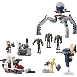 LEGO STAR WARS PACHET DE LUPTA CLONE TROOPER SI DROID DE LUPTA 75372 - Img 2
