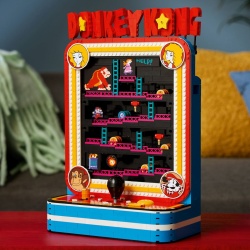LEGO SUPER MARIO JOC ARCADE DONKEY KONG 72051 - Img 9