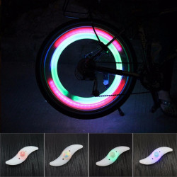 Lumina LED spite bicicleta, Esperanza, multicolor, 3 moduri iluminare, impermeabil - Img 2
