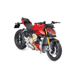 MAISTO MOTOCICLETA METALICA CU STAND EDITIE SPECIALA DUCATI SUPER NAKED SCARA 1 LA 18 - Img 2