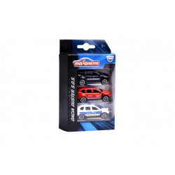 Majorette set 3 dacia duster metal 7.5cm - Img 1