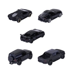 MAJORETTE SET 5 MASINUTE BLACK EDITION 2.0 GIFTPACK - Img 2
