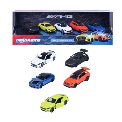 MAJORETTE SET 5 MASINUTE METALICE MERCEDES AMG 7.5CM - Img 6