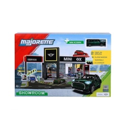 MAJORETTE SET SHOWROOM AUTO MINI CU MASINUTA INCLUSA MINI ACEMAN SCARA 1 LA 64
