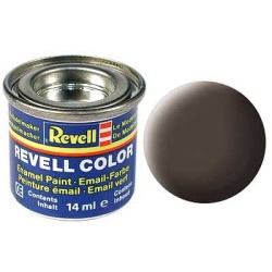 Maro piele mat RAL 8027, vopsea email 14 ml