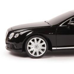 MASINA CU TELECOMANDA BENTLEY CONTINENTAL GT NEGRU CU SCARA 1 LA 24 - Img 6