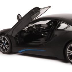 MASINA CU TELECOMANDA BMW I8 NEGRU SCARA 1 LA 14 - Img 7