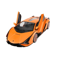 MASINA CU TELECOMANDA LAMBORGHINI SIAN PORTOCALIU CU SCARA 1 LA 14 - Img 8