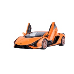 MASINA CU TELECOMANDA LAMBORGHINI SIAN PORTOCALIU CU SCARA 1 LA 14 - Img 7