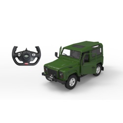 MASINA CU TELECOMANDA LAND ROVER DEFENDER VERDE CU SCARA 1 LA 14 - Img 2