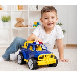 MASINA JEEP OFF ROADER ALBASTRU INCHIS 39CM - Img 5