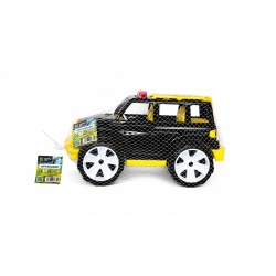 MASINA JEEP OFF ROADER NEGRU GALBEN 32CM
