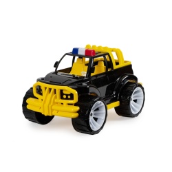 MASINA JEEP OFF ROADER NEGRU GALBEN 39CM - Img 2