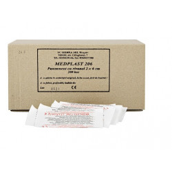 MEDPLAST 206 (2X6CM.) 200B\CUT
