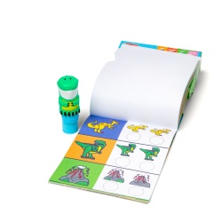 MELISSA AND DOUG SET DE JOACA AUTOCOLANTE SI STAMPILA REINCARCABILA DINOZAUR - Img 2