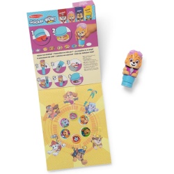 MELISSA AND DOUG STICKER WOW PATRULA CATELUSILOR SET DE JOACA AUTOCOLANTE SI STAMPILA SKYE - Img 2