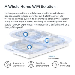 MERCUSYS HALO H60X WHOLE MESH WIFI6 3PK - Img 11