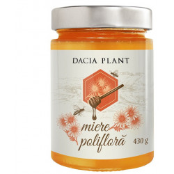 Miere poliflora "bun de tot" 430g dacia plant