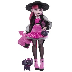 MONSTER HIGH PAPUSA DRACULAURA SI ANIMALUTUL COUNT FABULOUS - Img 9