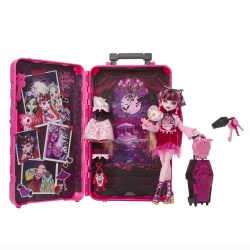 MONSTER HIGH SKULLTIMATE SECRETS PAPUSA DRACULAURA CU ACCESORII - Img 7
