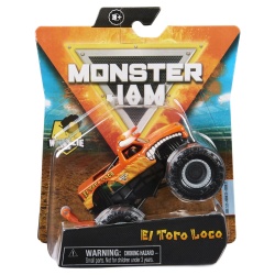 MONSTER JAM MASINUTA METALICA EL TORO LOCO SCARA 1 LA 64