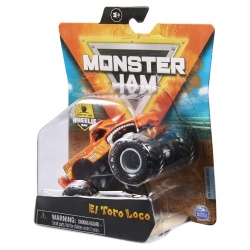 MONSTER JAM MASINUTA METALICA EL TORO LOCO SCARA 1 LA 64 - Img 4